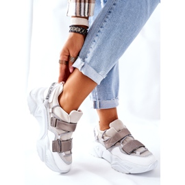 NAVY DOT Dámské sportovní boty Tenisky Silver Katerini stříbrný 1