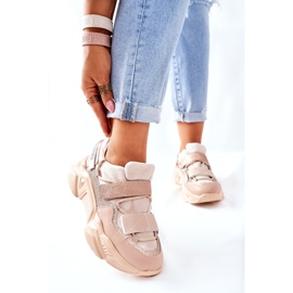 NAVY DOT Dámská sportovní obuv Tenisky Béžová Katerini béžový 1