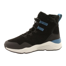 Suede Sports Snow Boots Women's Big Star II274261 Black černá 1