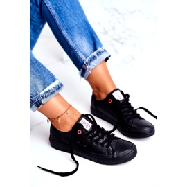 Dámské Cross Jeans Sneakers Černá Ekokůže DD2R4029CFW20 4