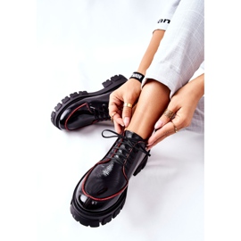 Dámské kožené boty Maciejka Black 5074A-01 černá 1