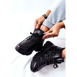 Dámské černé teplé tenisky Sněhule Kaphia černá 1