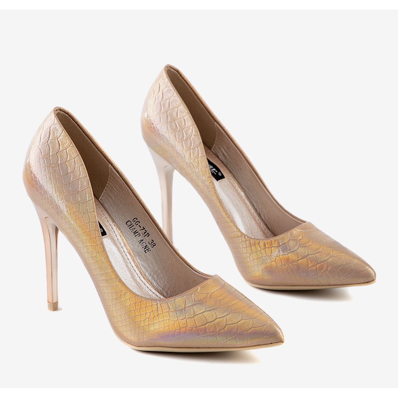 Růžové holografické špendlíky Craigie růžový 1 Růžové holografické špendlíky Craigie růžový 1