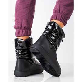 S. BARSKI Czarne Śniegowce S.BARSKI černý 1