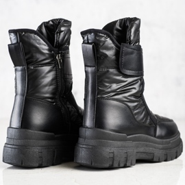 Seastar Sněhule na suchý zip černý 1