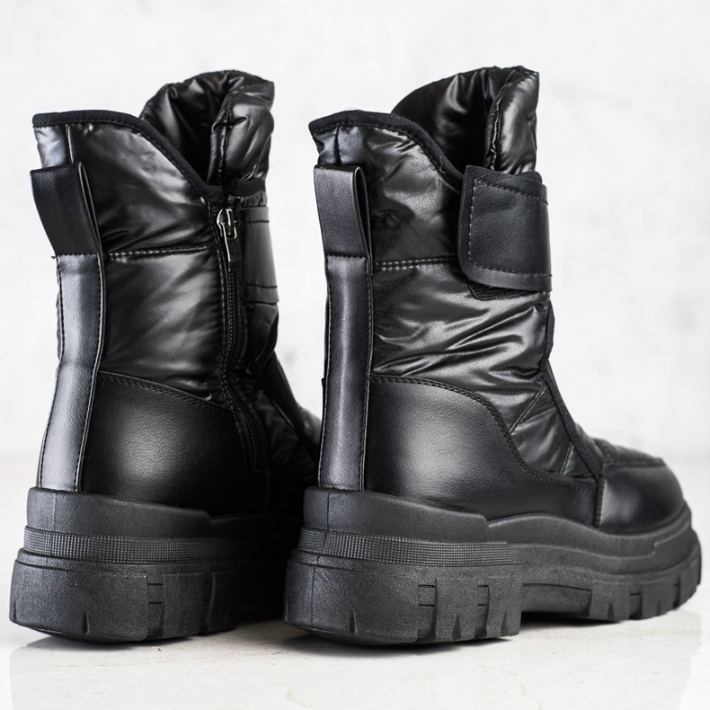 Seastar Sněhule na suchý zip černá 1