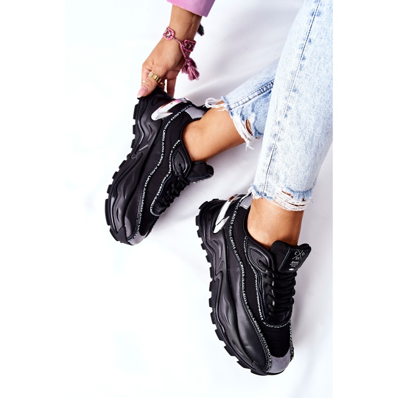 Dámská sportovní obuv Cross Jeans II2R4018C Černá černý 1