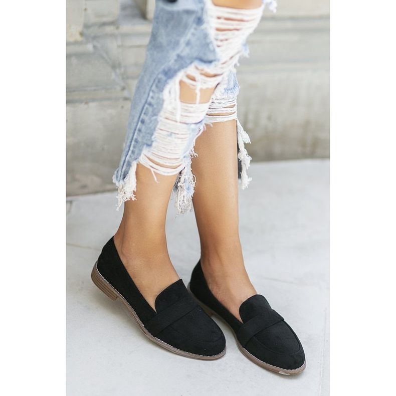 Černí páni na ploché patě Georgia černý 2