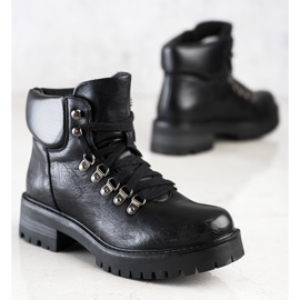 Ideal Shoes Neformální boty s oteplováním černý 1