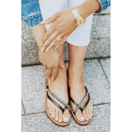 Žabky Black Beach Party černá 1