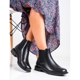 Elegantní boty Chelsea od Sergio Leone černá 2