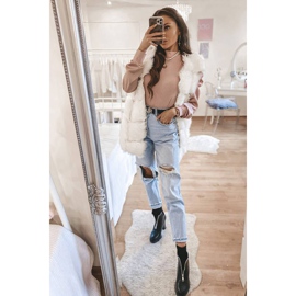 Černé kotníkové boty se zipem Rocko černý 2