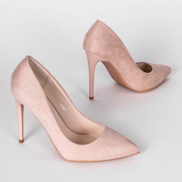 Megan béžové vysoké podpatky béžový 1