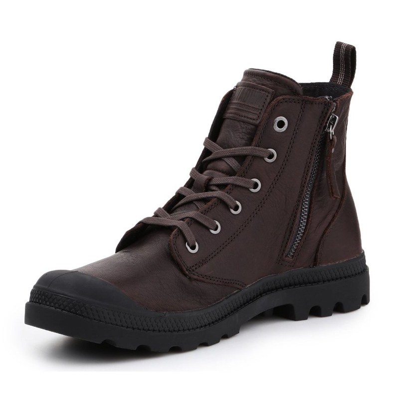 Boty Palladium Pampa Zip Lth M 76888-249-M hnědý 2