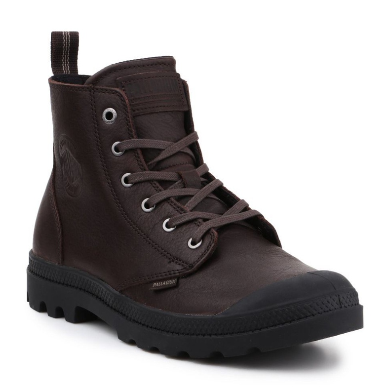 Boty Palladium Pampa Zip Lth M 76888-249-M hnědý 3