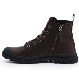 Boty Palladium Pampa Zip Lth M 76888-249-M hnědý 4