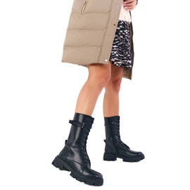 Dámské vysoké boty Sergio Leone TR745 Black černý 8