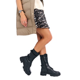 Dámské vysoké boty Sergio Leone TR745 Black černý 6