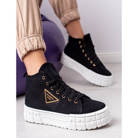 Goodin Vysoce módní tenisky černý 1