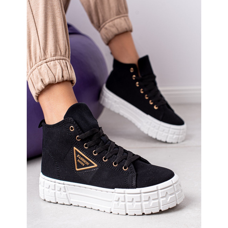 Goodin Vysoce módní tenisky černá 1