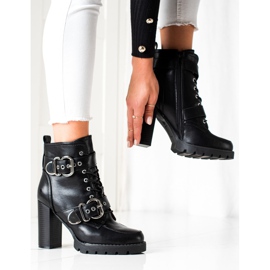 Erynn Černé Boty Na Vysokém Postu černý 2