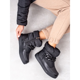 S. BARSKI Sněhule s řetězem S.BARSKI černý 2