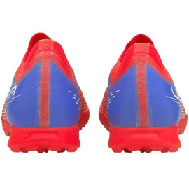 Kopačky Puma Ultra 3.3 Tt Jr 106531 01 pomeranče a červené 3