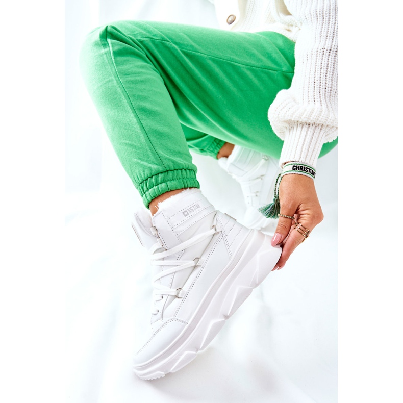 Teplé sněhové boty Big Star II274463 White bílý 1