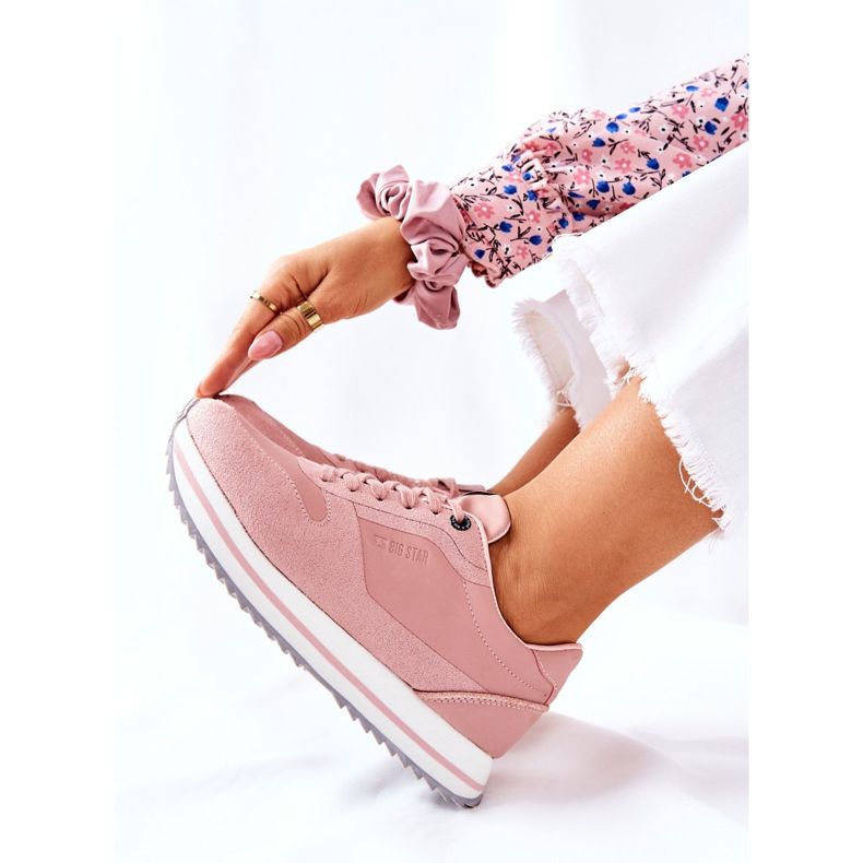 Sportovní obuv Memory Foam Big Star II274218 Nude růžový 2