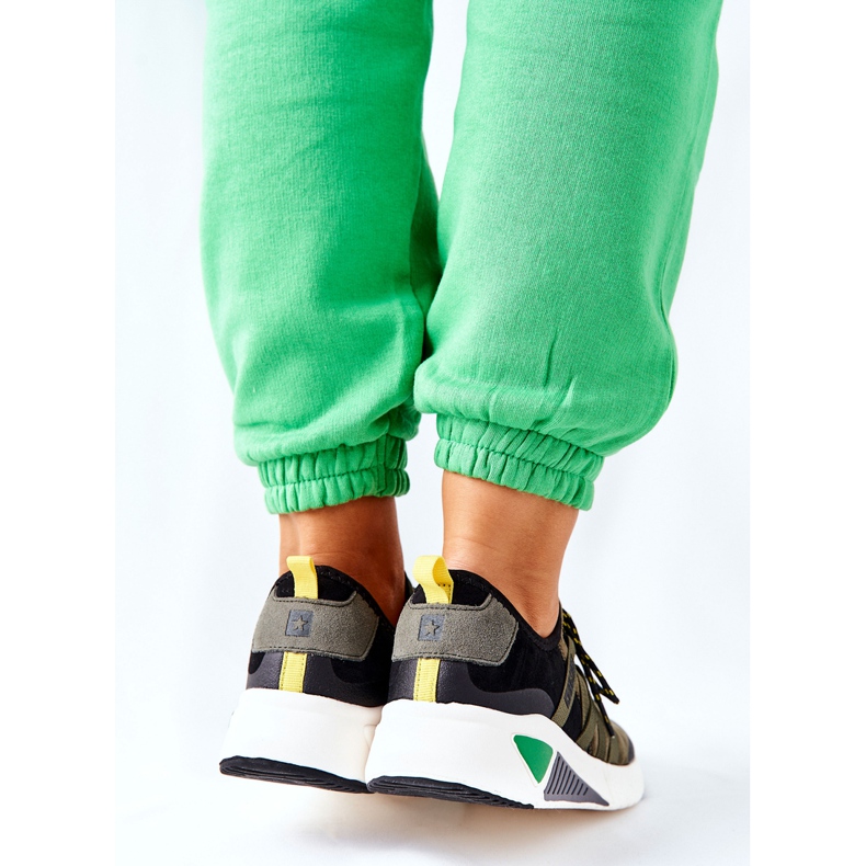 Sportovní obuv Memory Foam Big Star II274308 Khaki černá 1 Sportovní obuv Memory Foam Big Star II274308 Khaki černá 1