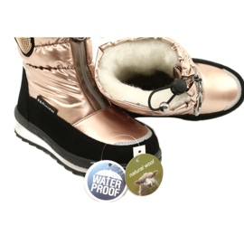Dětské sněhové boty Miss Evento 21DZ23-4324 Gold zlatý 4