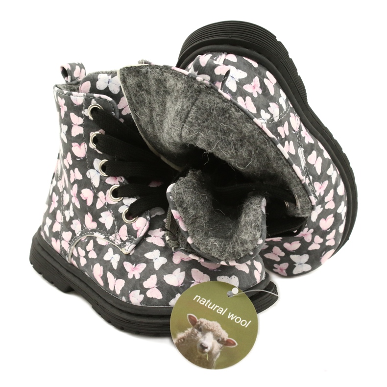 Miss boty 21DZ23-4342 modrý růžový šedá 4