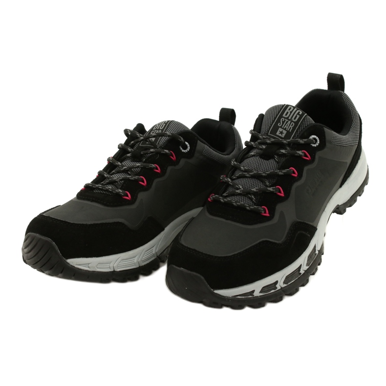 Pánské sportovní boty Big Star Šedá a černá II174140 2