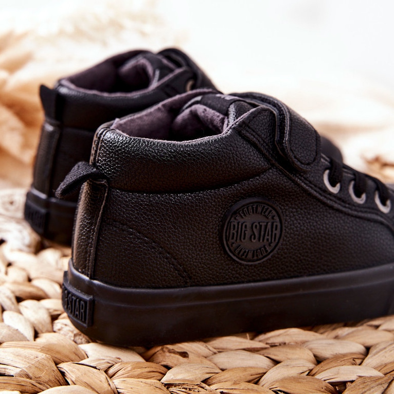 Dětské vysoké tenisky Big Star EE374001 Black černá 1