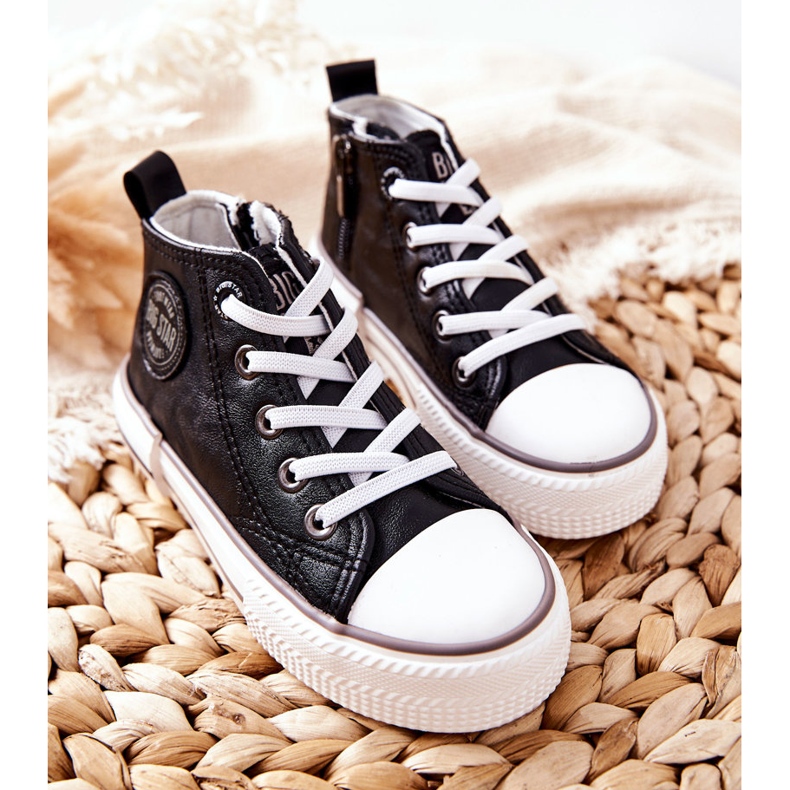 Dětské vysoké tenisky Big Star II374003 černé černá černá 2