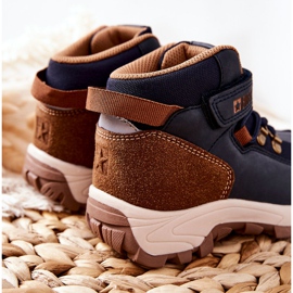 Dětské trekové boty Big Star II374098 Navy Blue námořnická modrá 2