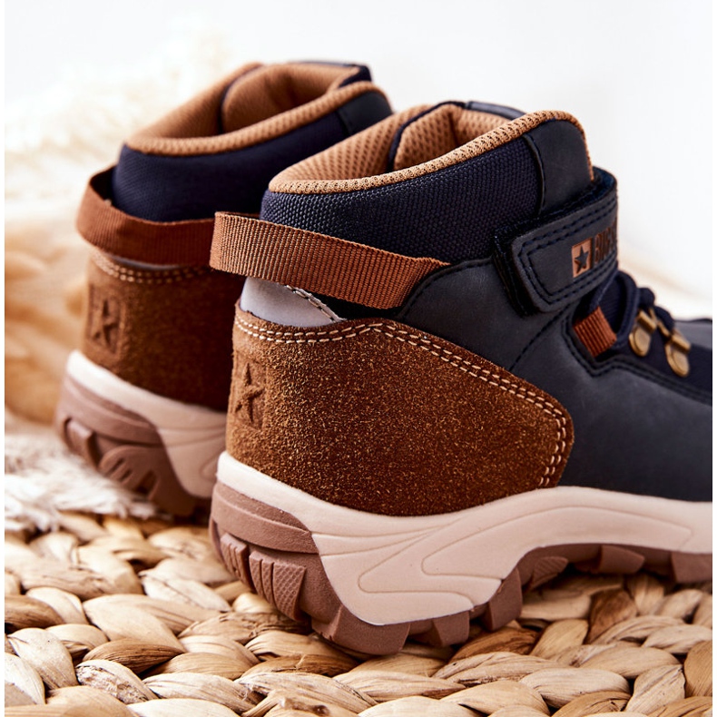 Dětské trekové boty Big Star II374098 Navy Blue námořnická modrá 2