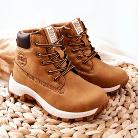 Dětské trekové boty Big Star II374101 Camel hnědý 1