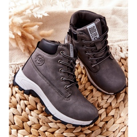 Dětské trekové boty Big Star II374102 Šedá 2