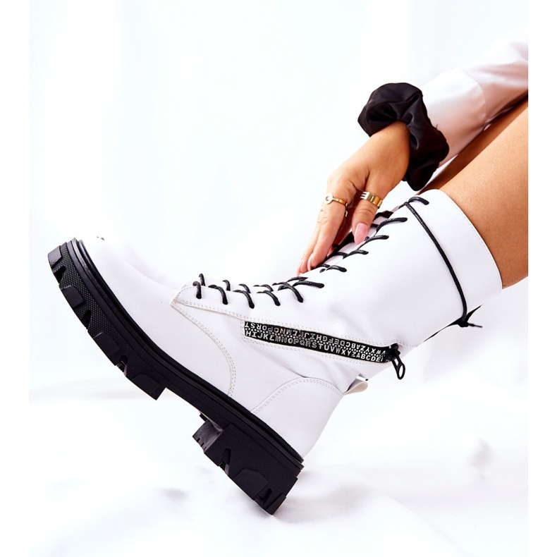 Boty Glany Sergio Leone TR747 White bílý 2