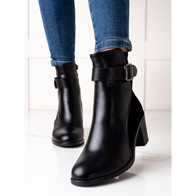 Melisa Módní boty se sponou černý 1