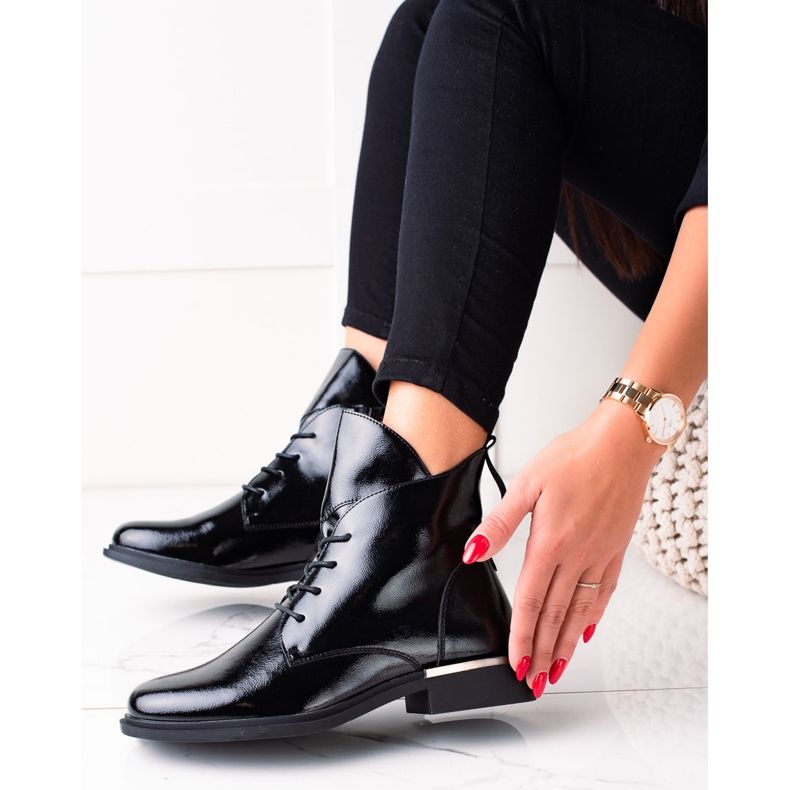 Stylové boty Sergio Leone černá 1