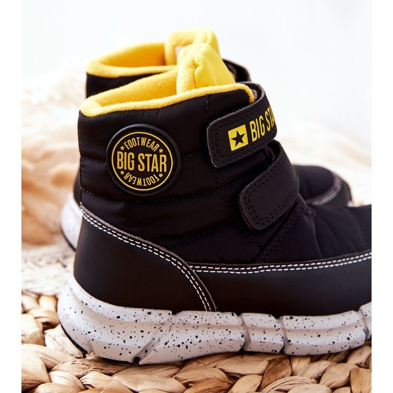 Dětské sněhule Memory Foam Big Star II374070 Černá černý 2