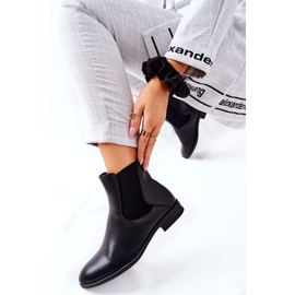 Kožené boty Sergio Leone BT523 černé černý 1