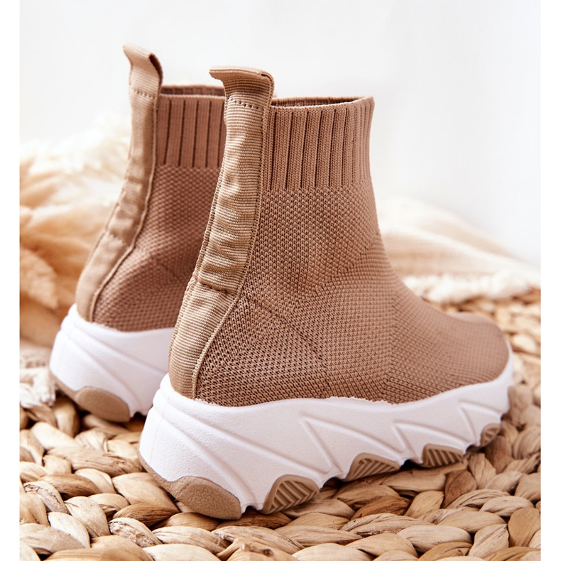 Dětská sportovní obuv béžová Callobe béžový 1