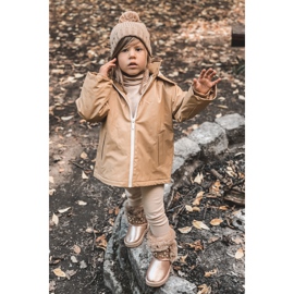 FR1 Dětské sněhule s kožešinou z růžového zlata Bonni růžový zlatý 1