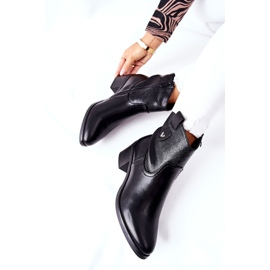 S.Barski Dámské černé zateplené boty Palile černá 1 S.Barski Dámské černé zateplené boty Palile černá 1