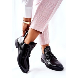 Lakované boty Sergio Leone Warmed PB262 Black černá 2