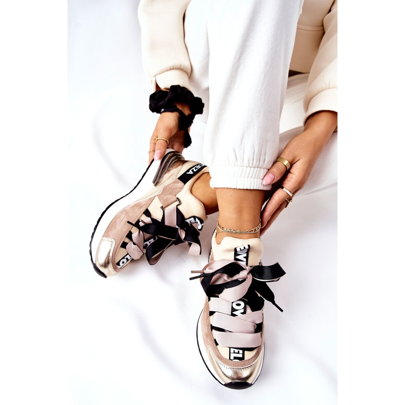 Vinceza Sportovní obuv Tenisky Béžová Dexla béžový 1