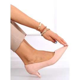 Lodičky na nízkém podpatku Ann Pink růžový 2